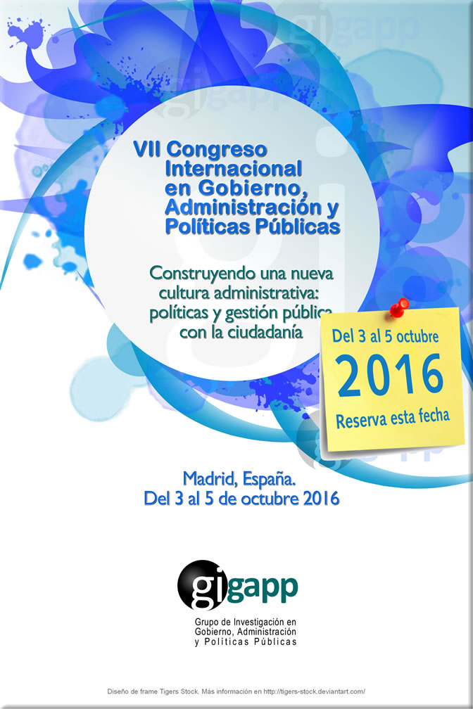 Cartel VIII congreso GIGAPP