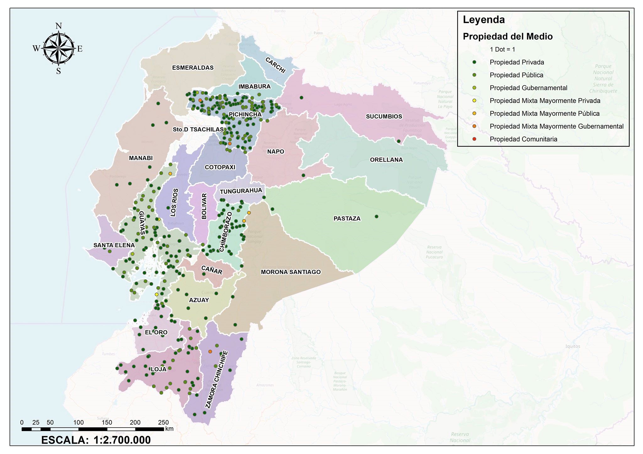 propiedad de medios en Ecuador