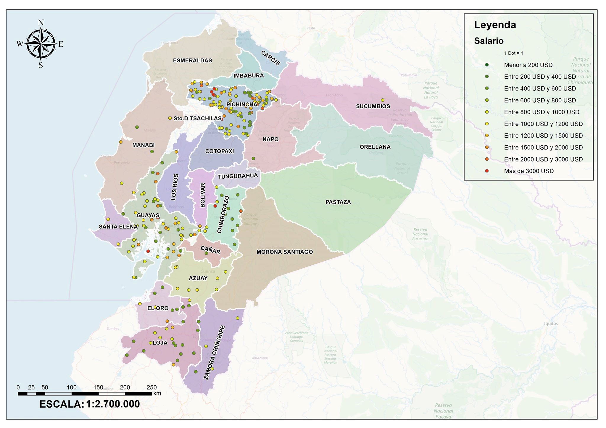 salario periodistas Ecuador